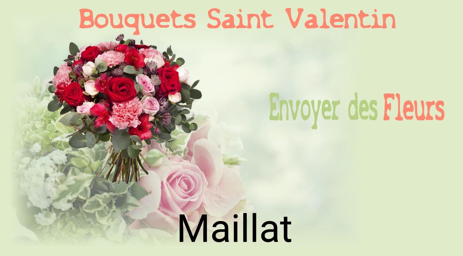Roses de Saint-Valentin livrées à Maillat